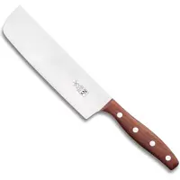 Robert Herder KN Nakiri - Groentemes - 60HRC RVS - Lemmet 18 cm - Heft Pruimenhout