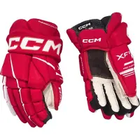 CCM - Tacks XF 80 - IJshockeyhandschoenen - Volwassenen - Rood - Wit - 14