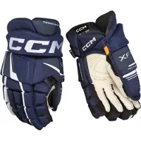 CCM - Tacks XF Pro - IJshockeyhandschoenen - Volwassenen - Blauw - Wit - 13