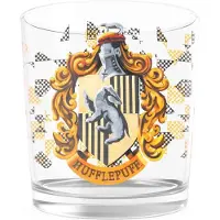 SD Toys Harry Potter - Hufflepuff Glas - Transparant
