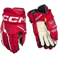 CCM - Tacks XF Pro - IJshockeyhandschoenen - Volwassenen - Rood - Wit - 14
