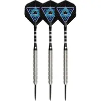 Faver Dartpijlenset 85% Tungsten - Complete Set - Zwart – 22 gram - 6 Flights
