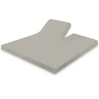Eleganzzz Splittopper Hoeslaken Jersey Katoen Stretch - mushroom 160x200cm