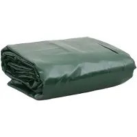 vidaXL Dekzeil 650 g/m² 1,5x6 m groen