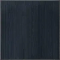 vidaXL Vloerkleed vierkant 100x100 cm bamboe grijs
