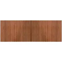 vidaXL Vloerkleed rechthoekig 70x200 cm bamboe bruin