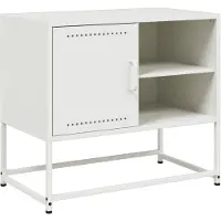 vidaXL Tv-meubel 100,5x39x60,5 cm staal olijfgroen