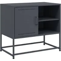 vidaXL Tv-meubel 100,5x39x60,5 cm staal roze