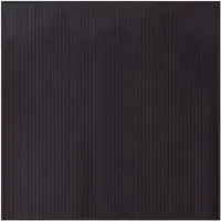 vidaXL Vloerkleed vierkant 100x100 cm bamboe donkerbruin