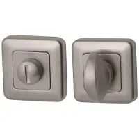 Hardbrass WC-badkamersluiting Qbe 8mm - PVD Inox