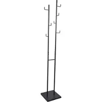 Loft42 Jake staande kapstok - Zwart - Metaal - 176x29x29