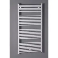 Zehnder designradiator Zeno, staal, wit, (hxlxd) 120x500x30mm