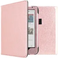 IMoshion Vegan Leather Bookcase voor de Kobo Clara Colour / BW - Rosé Goud