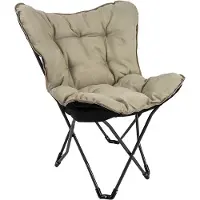 Bo Camp - Urban Outdoor - Vlinderstoel - Redbridge - M - Oxford polyester - Beige