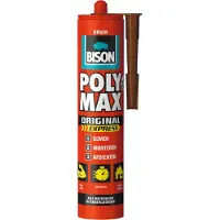 Bison Universele Montagelijm Poly Max Express Bruin 425g
