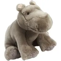 Nature Planet Pluche nijlpaard knuffelbeestje van 18 cm