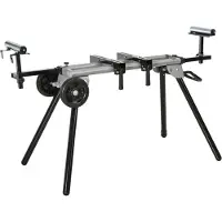 OEM DURHAND Onderstel voor Afkortzaag - Universeel - Verstelbaar - 73 x 96 x 245 cm - Zwart