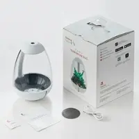 Chihiros Tiny Terrarium Egg 8W DE-versie met acryl deksel en LED-verlichting