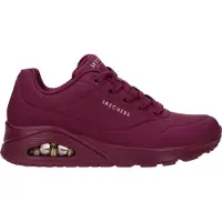SKECHERS Sneakers laag 'Uno Stand On Air' bessen / zilver