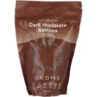 OKONO Dark Chocolate Buttons | 500 g