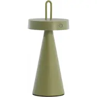 Light & Living Tafellamp Ankenta - Metaal - Groen - LED - 13x29x13 cm (BxHxD)