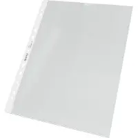 Leitz Premium Showtas A4 - 30% Gerecycled Plastic - PP - 0,13 mm - 11-gaats - 100 stuks - Transparant