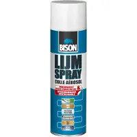 GereedschapXXL Bison Lijmspray 500ml - Sterke Hechting voor Grote Oppervlakken