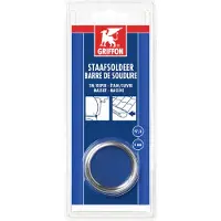 Griffon Staafsoldeer Tin/Koper 97/3 Massief | Ø 6.0 mm Blister | 100 g - 6312615