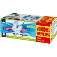 Bison Vochtvreter Navulzak | Geurloos | 4 x 450 gram