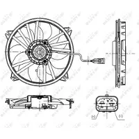 NRF 47665 Koelventilator