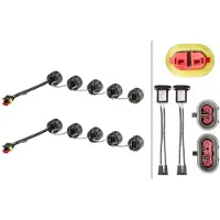 Hella Dagrijl set 5 X flex m/pos licht nieuw
