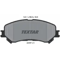 Textar Remblokset 2234701, voor