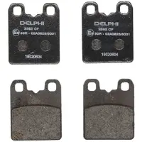 Delphi Remblokkenset, schijfrem parkeerrem LP3382, achter