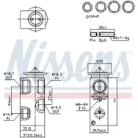 Nissens Expansieventiel, airconditioning 999393