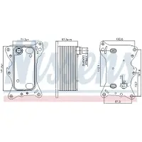 Nissens 91266 Oliekoeler