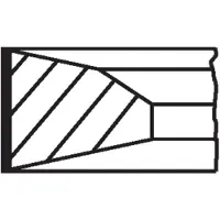 MAHLE ORIGINAL 439 13 N0 Zuigerveerset