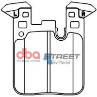 DBA Australia DB15127XP High performance remblokkenset
