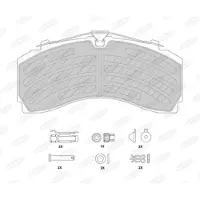 BERAL Remblokset BCV29246TK