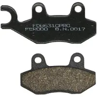 FERODO Remblokset FDB631CPRO zonder typegoedkeuring