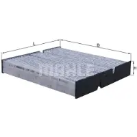 MAHLE ORIGINAL Cabinefilter LAK 1467