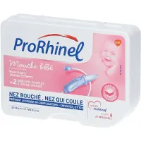 ProRhinel babyvliegen en zachte wegwerptips 1 St Set