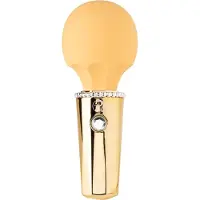 You2Toys - mini wand vibrator - oplaadbaar massage apparaat - geel