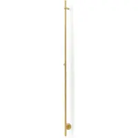 Rosani ONE Elektrische Handdoekradiator 170cm hoog - 30Watt - geborsteld messing SW1126016