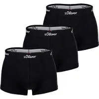 s.Oliver Boxershorts zwart