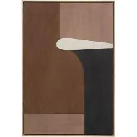Kare design Canvas Classic Shape Brownie 60x90cm