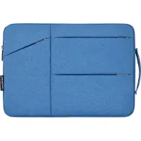 Canvas Artisan Laptophoes 15.6 Inch - XV Sleeve - Blauw