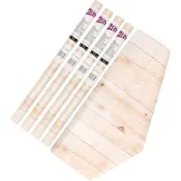 Patifix Decoratie plakfolie met houtnerf look - 4x - 45 cm x 2 meter - zelfklevend - kleeffolie - decoratiefolie