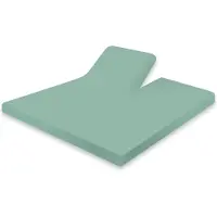 Eleganzzz Splittopper Hoeslaken Jersey Katoen Stretch - mineral 180x210/220cm
