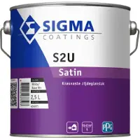 Sigma Contour PU Satin / Zijdeglans Houtlak RAL 9010 | Zuiver Wit 2.5L