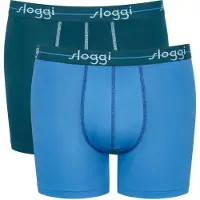 Sloggi Boxershorts lichtblauw / petrol / mintgroen